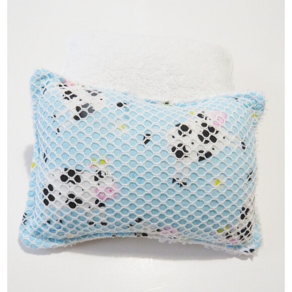 Reusable Sponge, Cow Dish Scrubby, Set of 2 - Picture 3 of 3